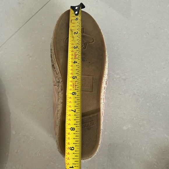 Gucci Marmot Double GG Porcelain Rose size 36.5 - Picture 8 of 17